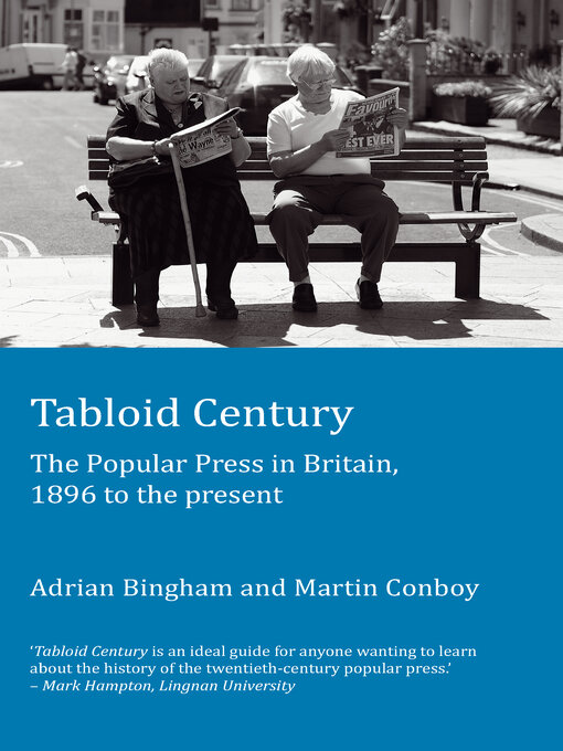 Title details for Tabloid Century by Martin Conboy - Wait list